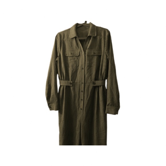 Olive & Black utility jumper - Picture 4 of 4